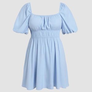 Plus Blue dress